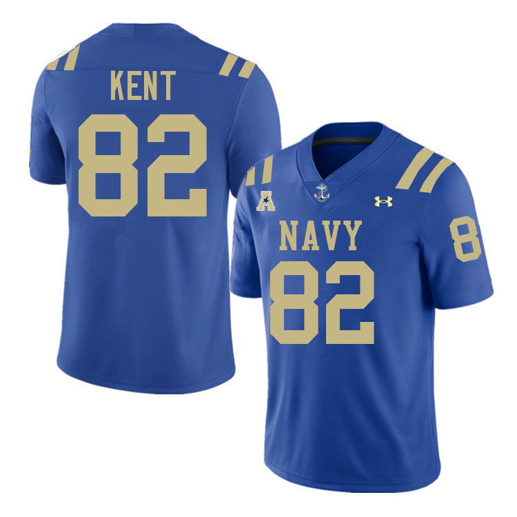 Navy Midshipmen #82 Nathan Kent College Football Jerseys,Apparels Stitched-Royal Navy Midshipmen #82 Nathan Kent College Football Jerseys,Apparels Stitched-Royal